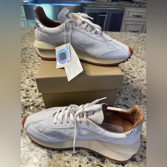 NWT Esseutesse special white Italian sneaker 41 us10 - Picture 12 of 16